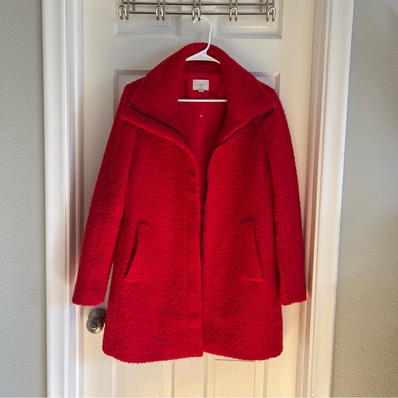 LOFT Jackets & Blazers - Loft Red Coat